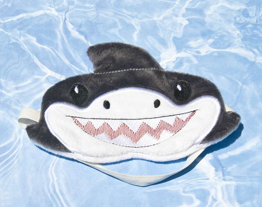 Great White Shark Sleep Mask- dark
