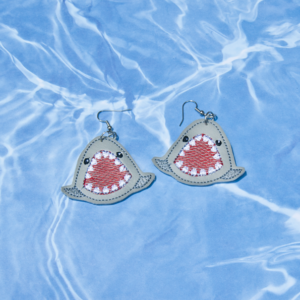 Great White Shark Earrings