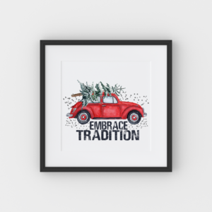 Embrace Tradition Art Print Mockup