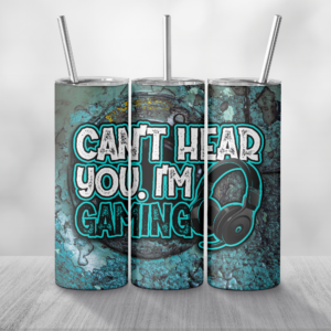 I'm Gaming Tumbler Mockup