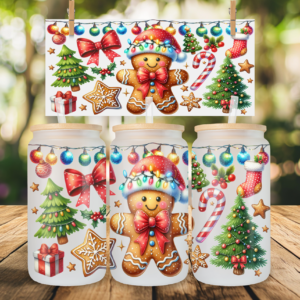 Gingerbread Libby Can Mockup