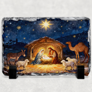 Nativity Slate Sign Mockup