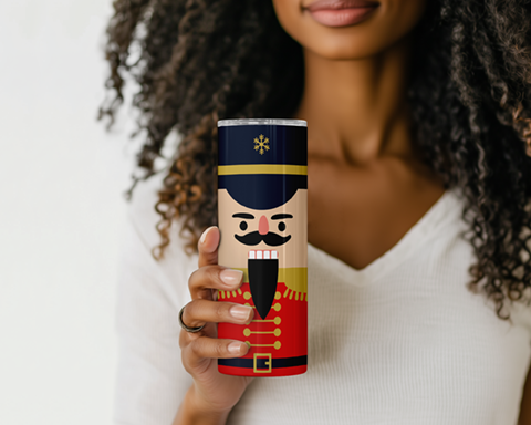 Nutcracker Tumbler Mockup