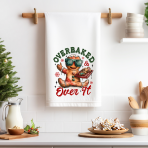 Overbaked Hand Towel Mockup