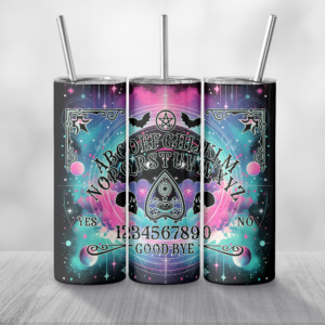 Pastel Ouija Board Tumbler Mockup