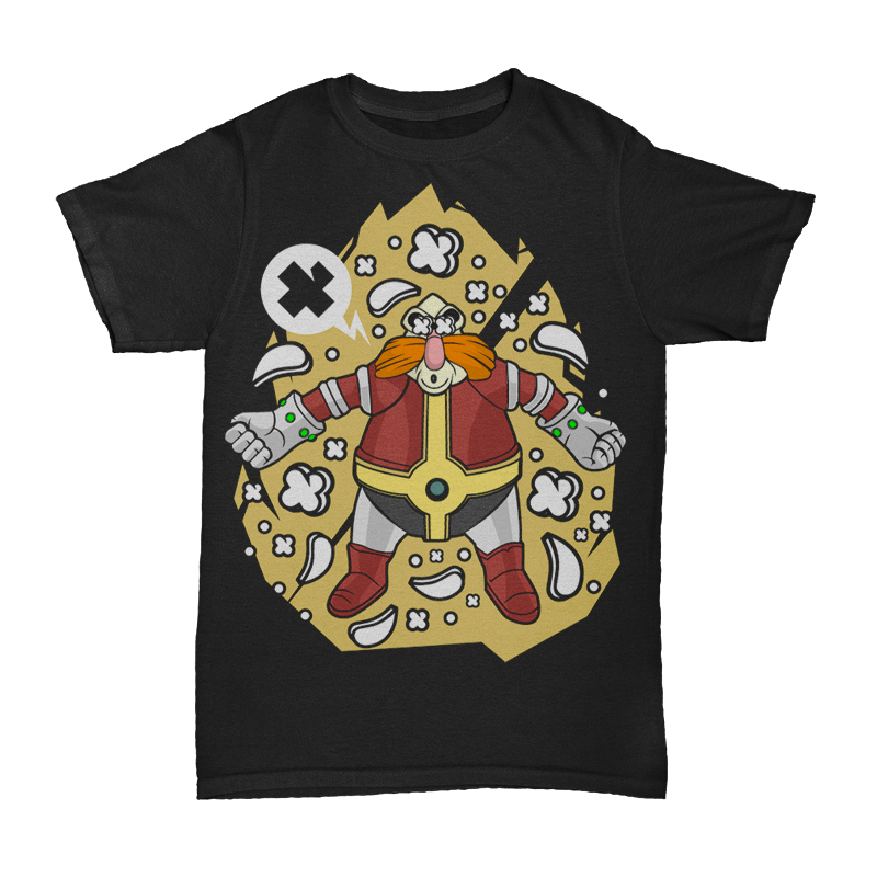 Mad Scientist Shirt Mockup