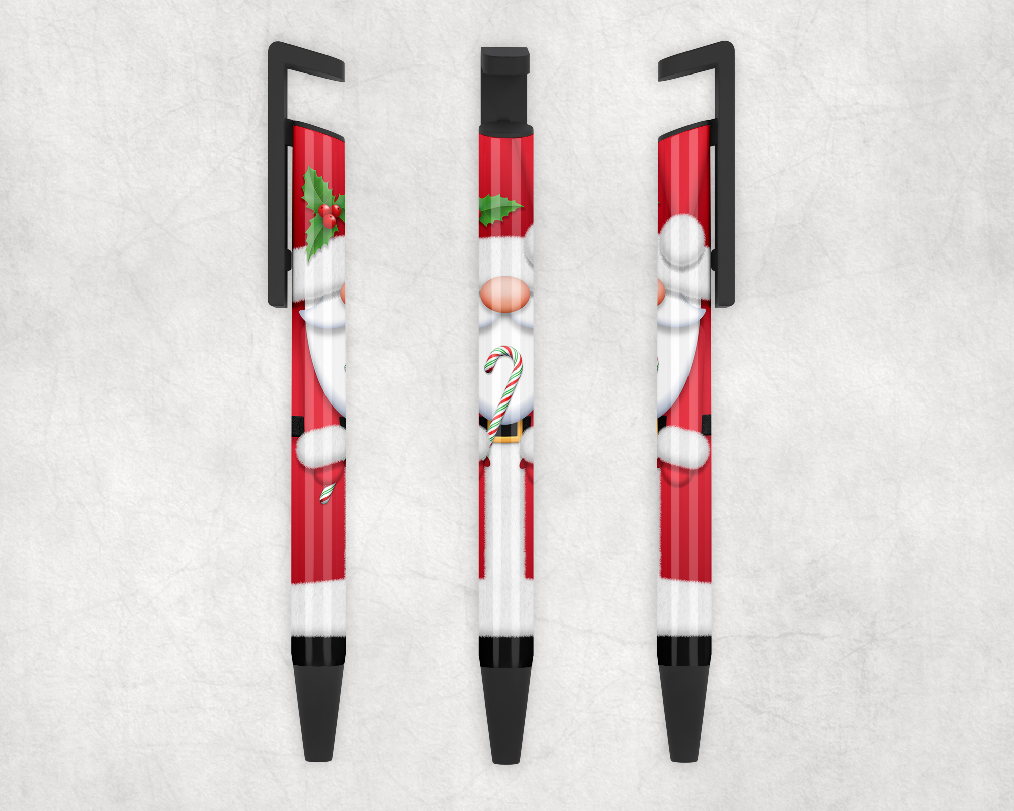 Santa Ballpoint Pen Mockup