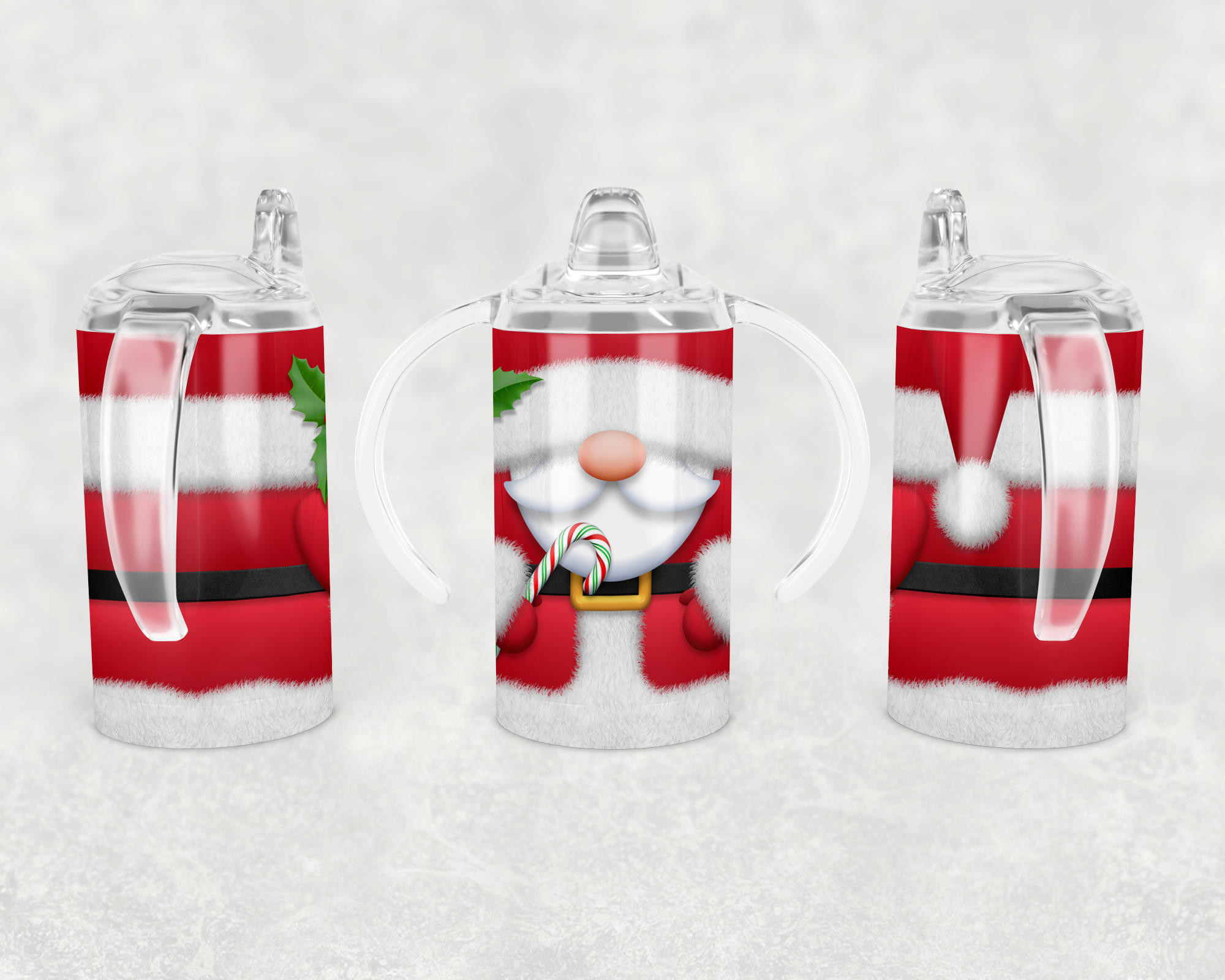 Santa Sippy Cup Mockup