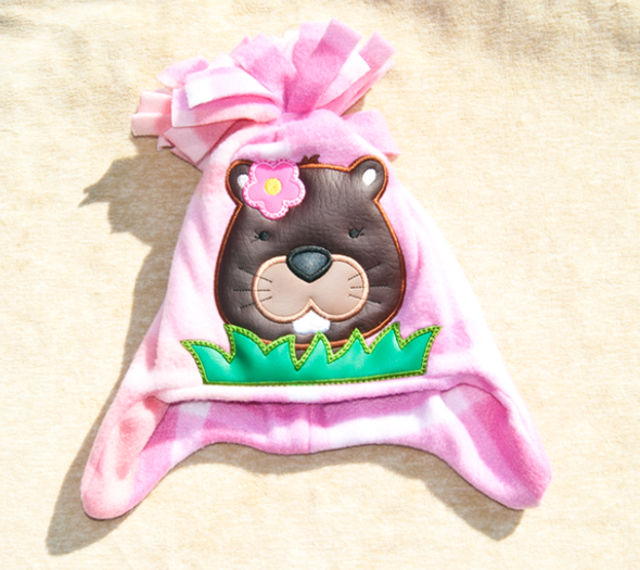 Groundhog Girl Beanie