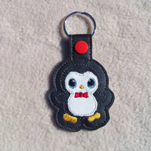 Tuxedo Penguin Key Fob
