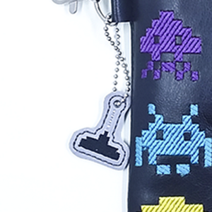 Space Alien Shooter Bag Dangle
