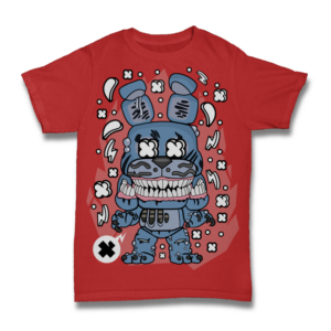 Chibi Twisted Rabbit Animatronic Shirt Mockup