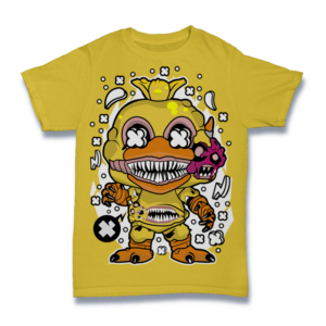 Chibi Twisted Chick Animatronic Shirt Mockup