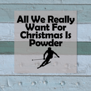 Christmas Powder Heat Transfer