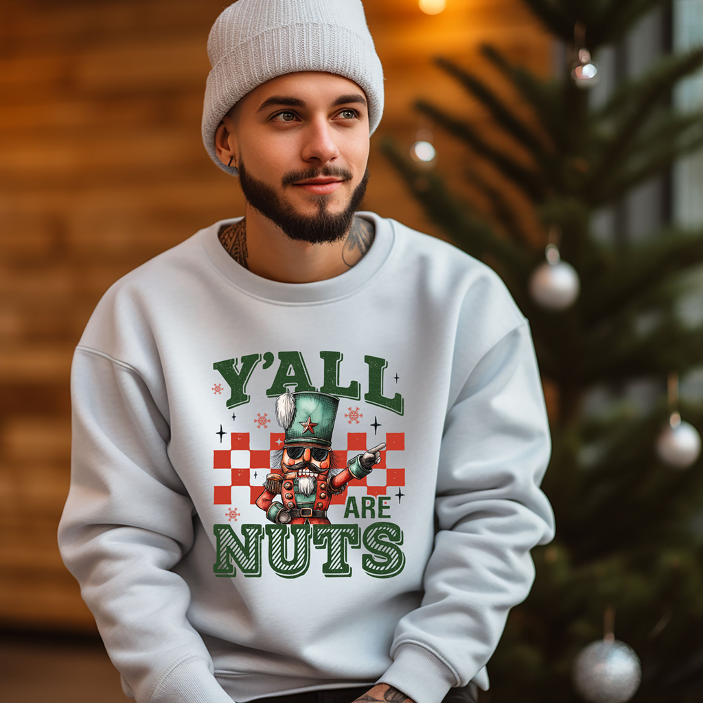 Y'all Nuts Shirt Mockup