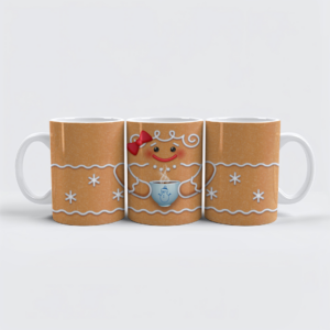 Gingerbread Mug Mockup