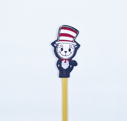 Tall Cat Pencil Topper