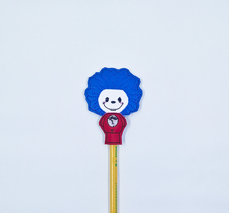 Chibi Crazy Guy 1 Pencil Topper