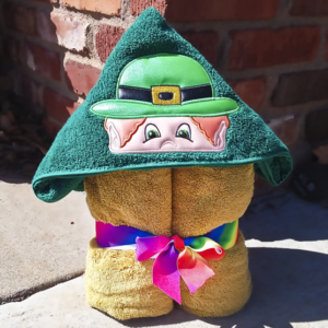 Leprechaun Hooded Towel