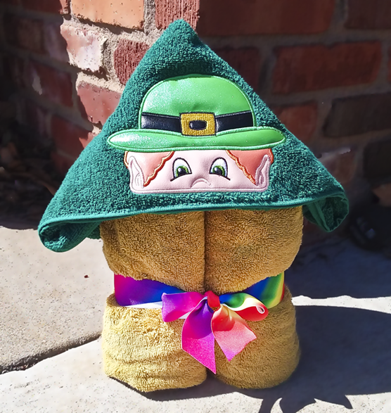 Leprechaun Hooded Towel