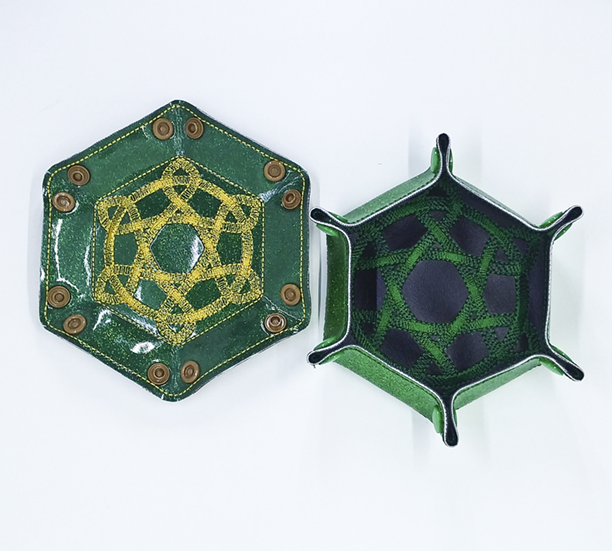 Celtic Hexagonal Snap Tray