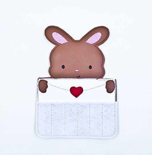 Bunny's Got A Letter Crayon Holder