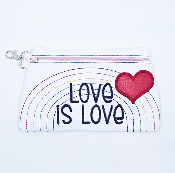Love Is Love Clutch
