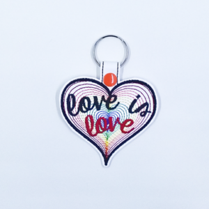 Love Is Love Key Fob