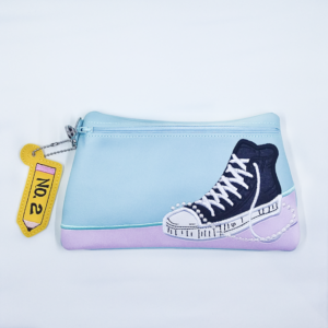 Chucks & Pearls Clutch