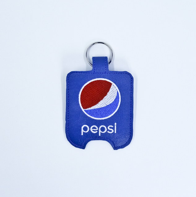 Blue Pop Hand Sanitizer Holder