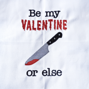 Be My Valentine Or Else Canvas