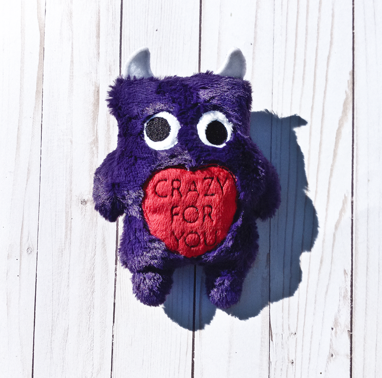 Crazy for You Monster Plush