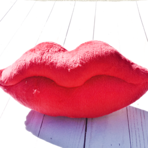 Kissing Lips Plush
