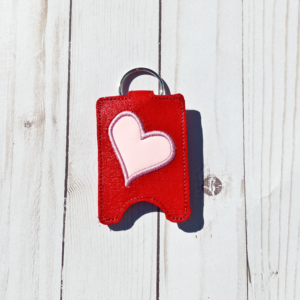 Heart Hand Sanitizer Holder