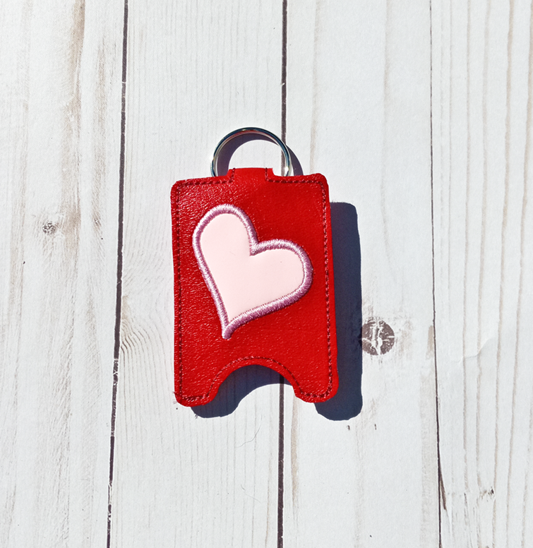 Heart Hand Sanitizer Holder