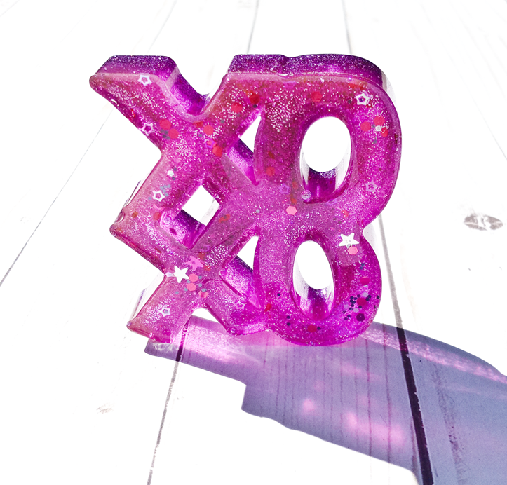 XOXO Resin Figurine