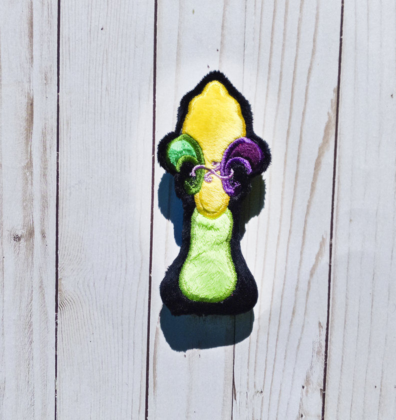 Fleur De Lis Rattle