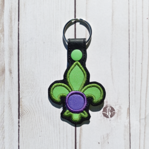 Fleur De Lis Key Fob