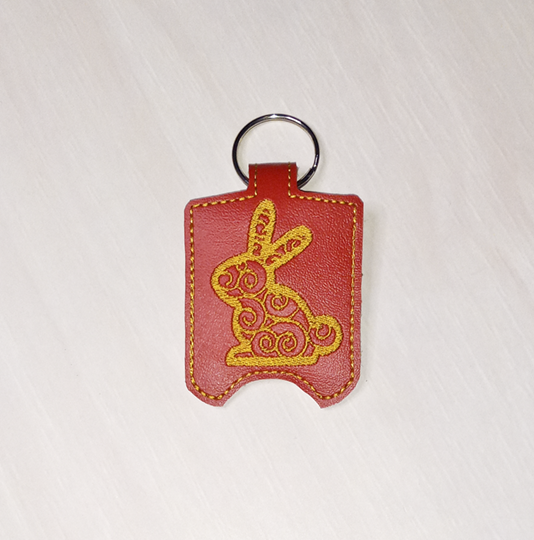 Lunar Rabbit Hand Sanitizer Holder