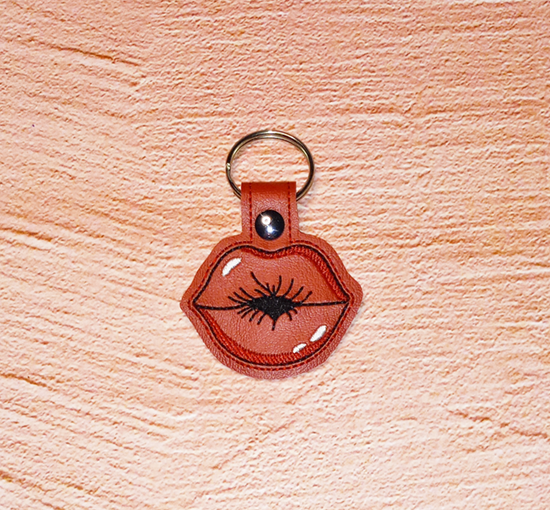 Lips Key Fob