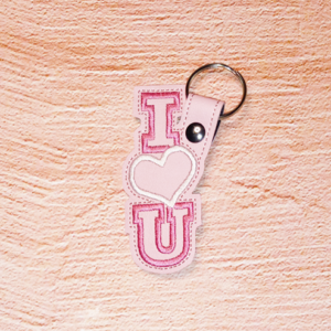 I Love You Key Fob