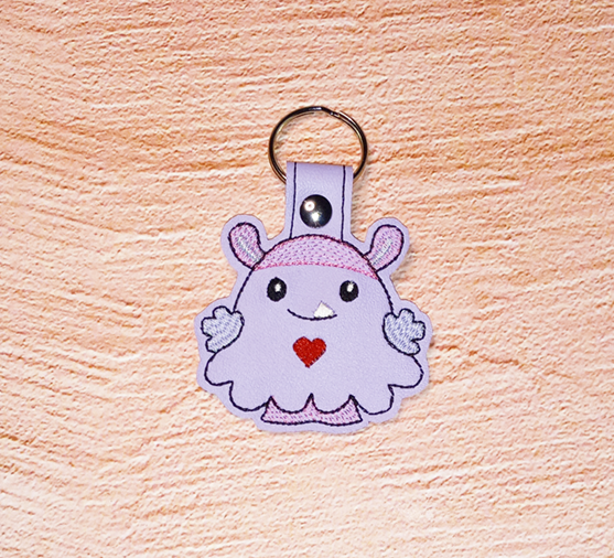Frill the Love Monster Fob