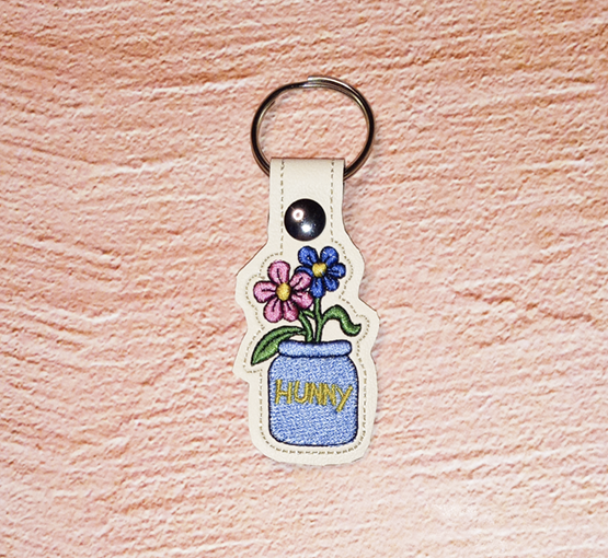Hunny Flower Pot Fob