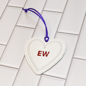 Ew Conversation Heart Ornament