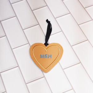 Meh Conversation Heart Ornament