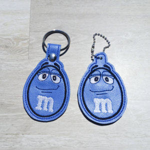 Blue Chocolate Candy Fob/ Dangle