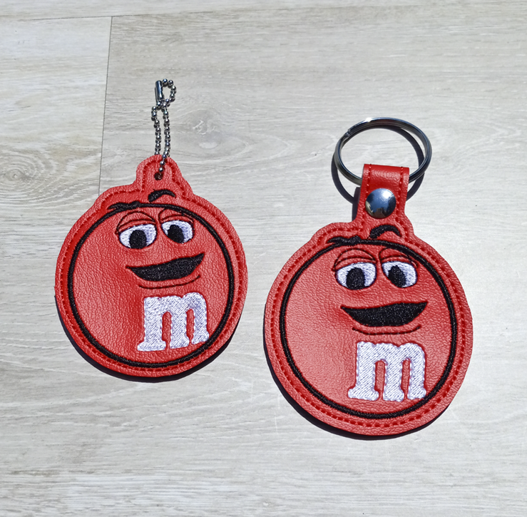 Red Chocolate Candy Fob/ Dangle