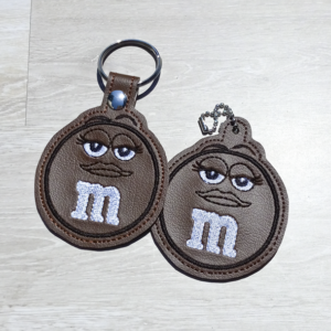Brown Chocolate Candy Fob/ Dangle
