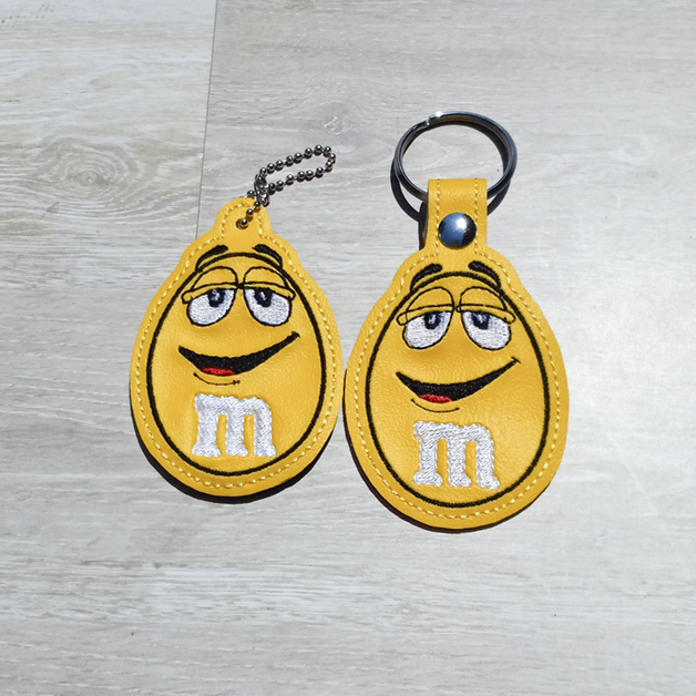 Yellow Chocolate Candy Fob/ Dangle