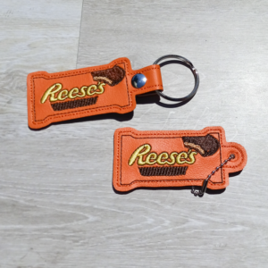 Peanut Butter Cup Candy Fob/ Dangle